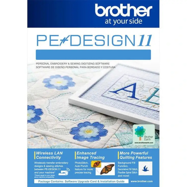 Brother PE Design Version 11 Embroidery Digitizing Software