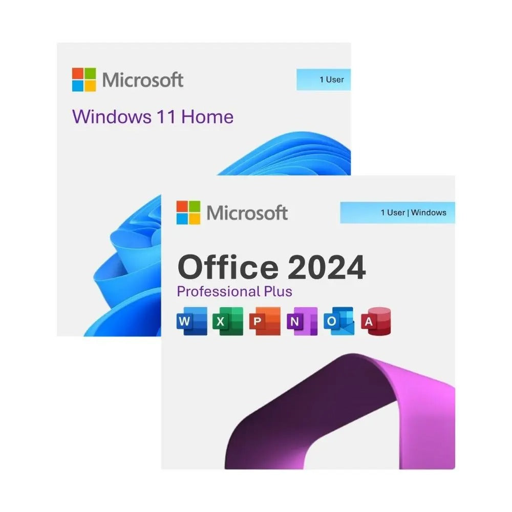 Office 2024 Professional Plus + Windows 11 Home Bundle (Digital Delivery, Lifetime Access)